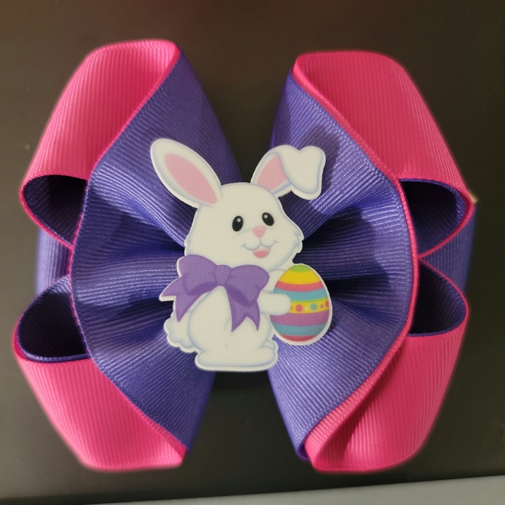 4 in Easter Themed bow